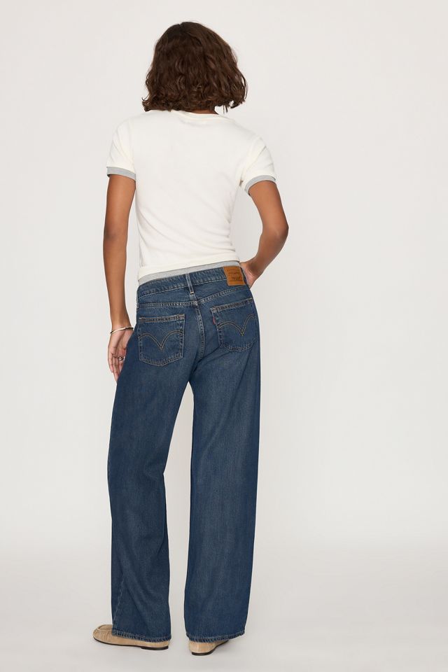 Jeans a Vita Bassa e Vestibilità Ampia Levi's #5