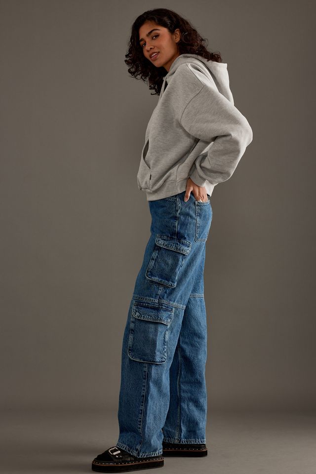 Dr. Denim Donna Relaxed Cargo Jeans #2