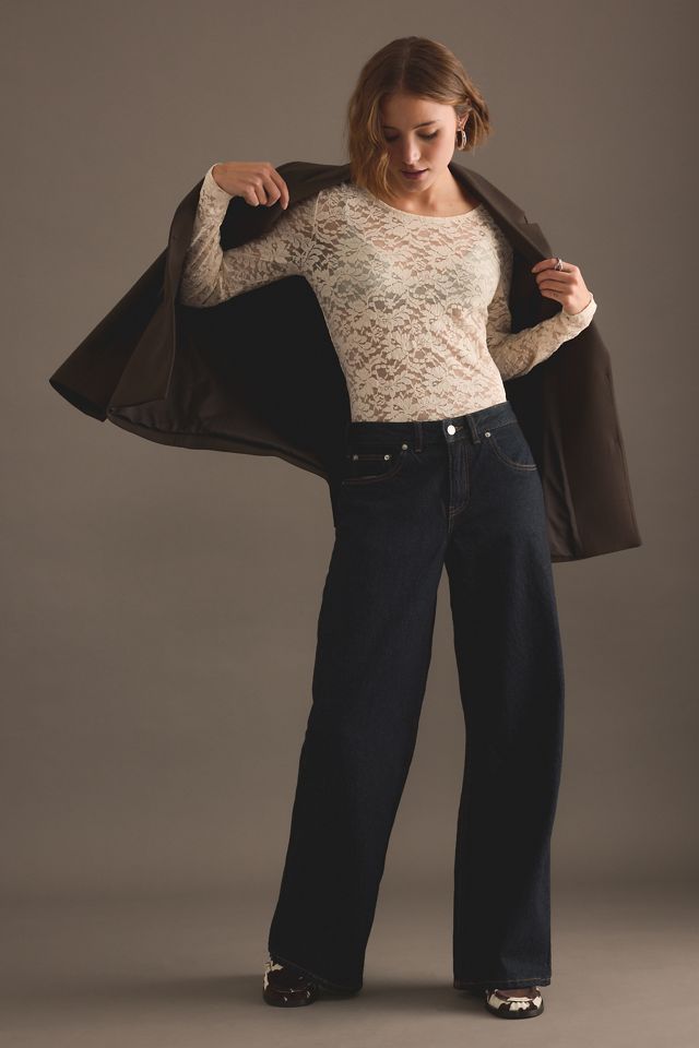 Jeans a zampa a vita bassa Rhue Dr. Denim #3