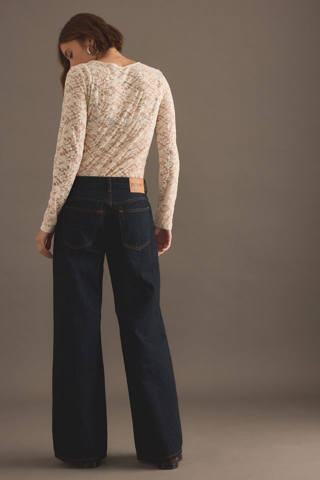 Jeans a zampa a vita bassa Rhue Dr. Denim #1