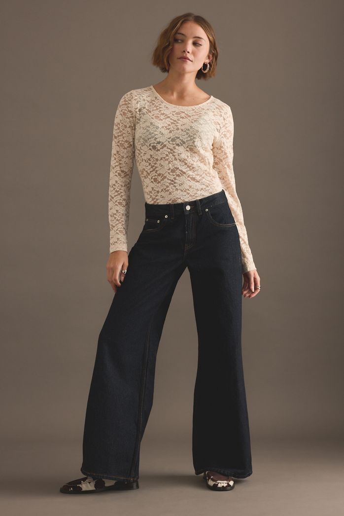 Dr. Denim Rhue Low Rise Flare Jeans