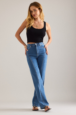 Dr. Denim Moxy Curved Hem Jeans