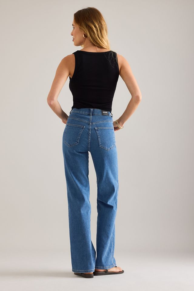 Dr. Denim Moxy Curved Hem Jeans #1
