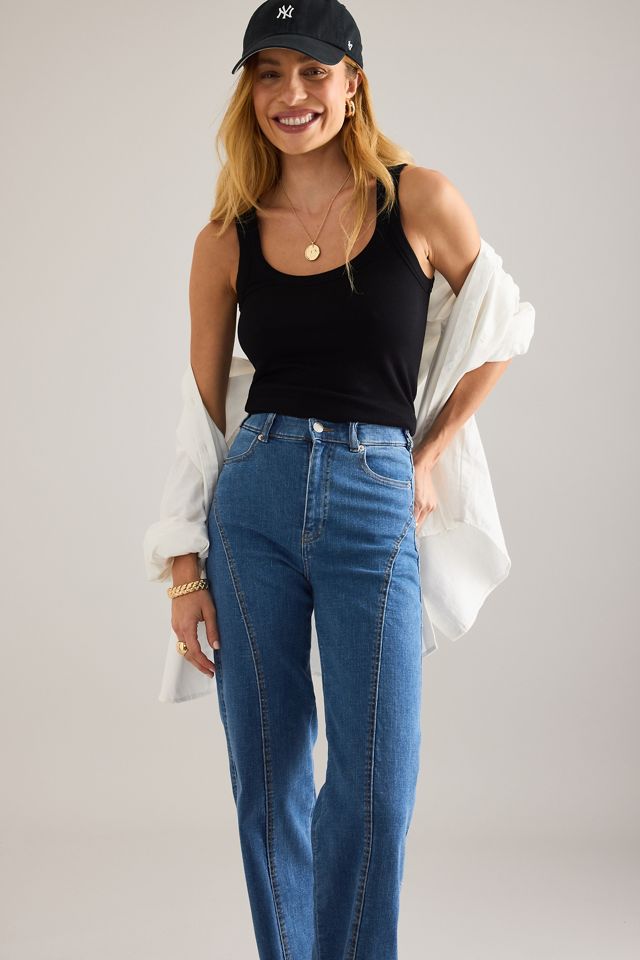 Dr. Denim Moxy Curved Hem Jeans #3