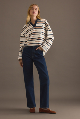 Dr. Denim Echo High-Rise Straight-Leg Jeans