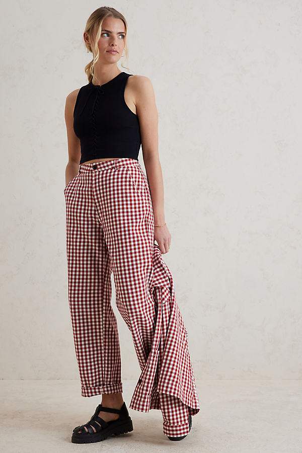 Nudie Jeans Willa Check Trousers