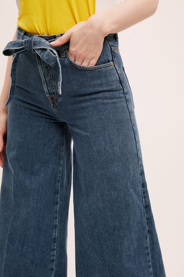 Selected Femme Laura High-Rise Wide-Leg Jeans #3