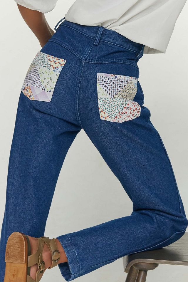 Patchwork Jeans - Diagonal — CARLEEN