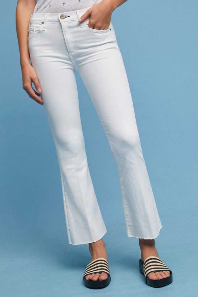 McGuire Majorelle Cropped Mid-Rise Flare Jeans #1