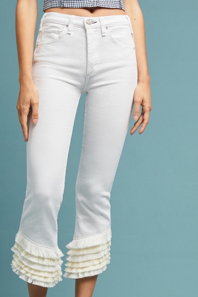 McGuire Cha Cha High-Rise Straight Cropped Jeans #1