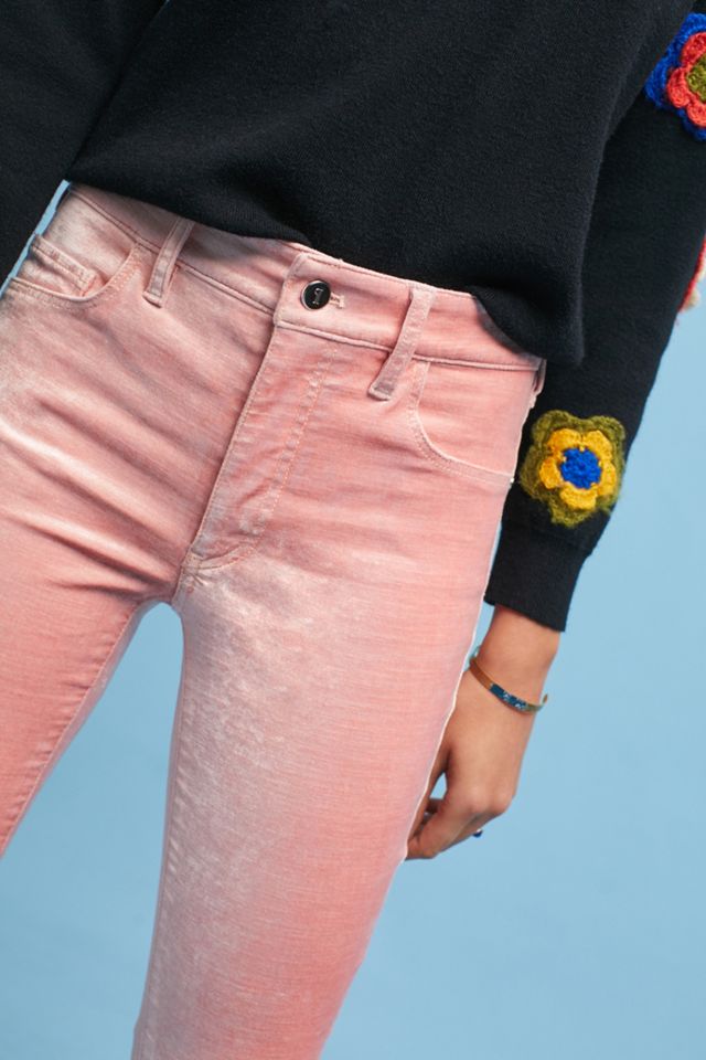 Pilcro Mid-Rise Skinny Velvet Jeans #1