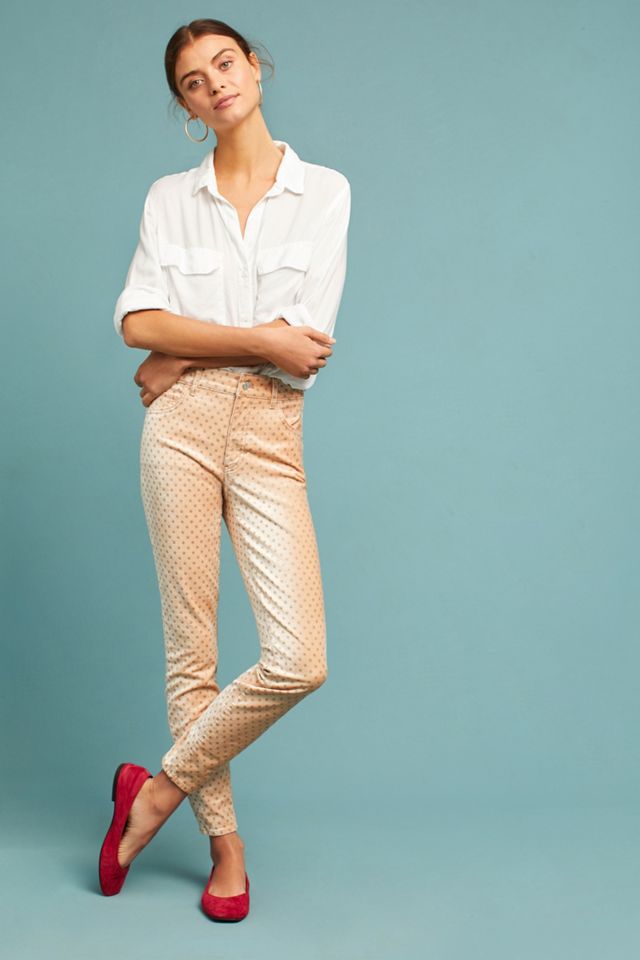 Pilcro Velvet High-Rise Skinny Ankle Jeans #2