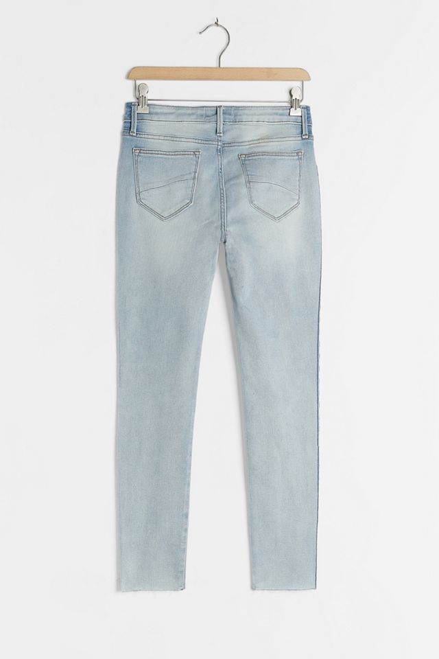 Driftwood Jackie Embroidered Mid-Rise Skinny Jeans #1