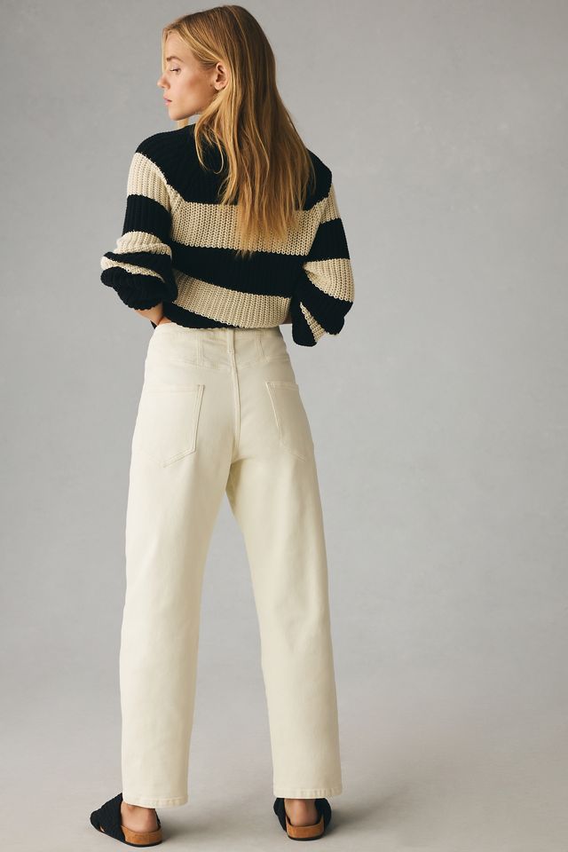 Pilcro The Curved Mid-Rise Taper Jeans #3