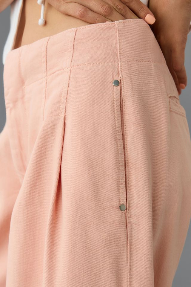 Maeve Pleated Wide-Leg Pants #2