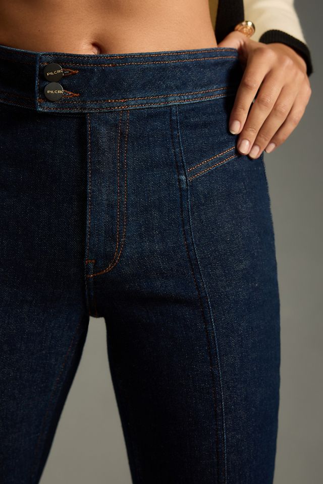 The Nyhavn Mid-Rise Cropped Flare-Leg Jeans #2