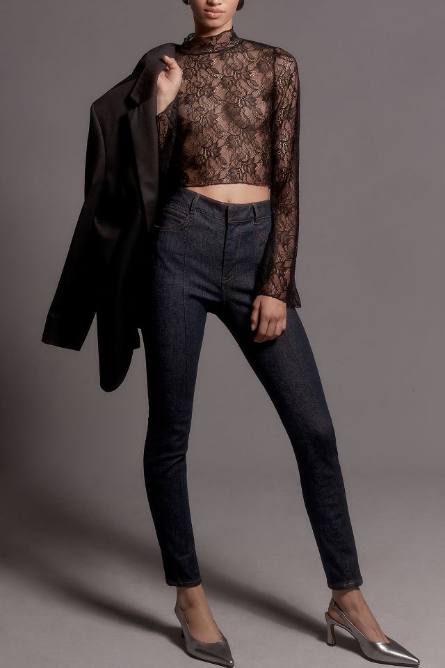 Pilcro Mid-Rise Polished Skinny Jeans #1