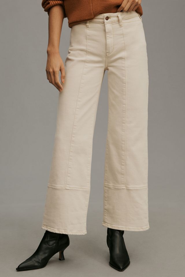 Pilcro Cuffed Crop High-Rise Wide-Leg Jeans #5