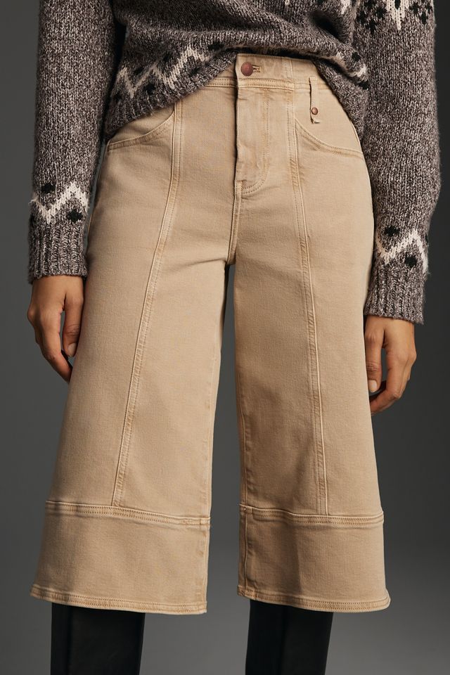 Pilcro Vintage Mid-Rise Culotte Jeans #1