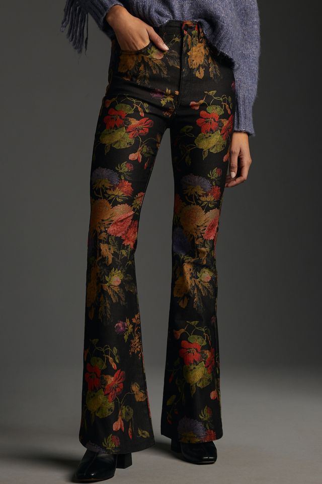 The Icon High-Rise Flare Jeans by Pilcro #1