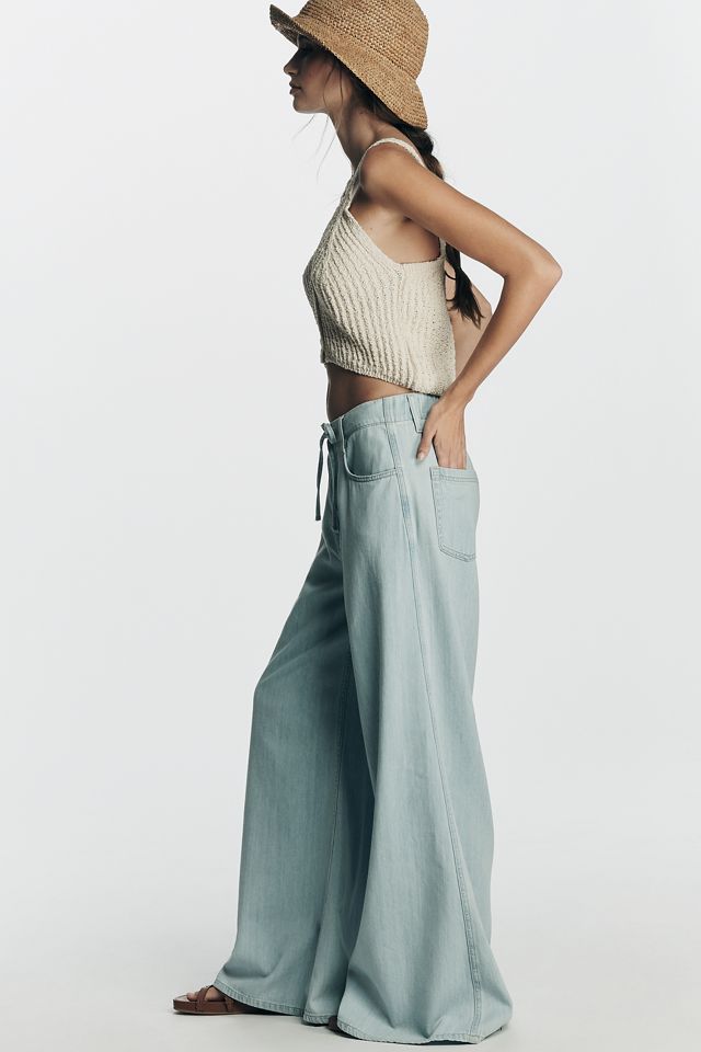 Pilcro Polished Pull-On High-Rise Trouser Jeans #3