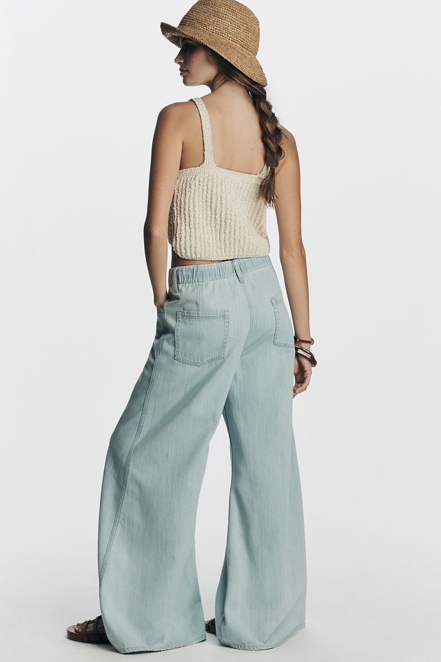 Pilcro Polished Pull-On High-Rise Trouser Jeans #4