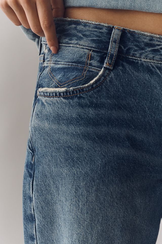 Pilcro Mid-Rise Straight Leg Jeans #2
