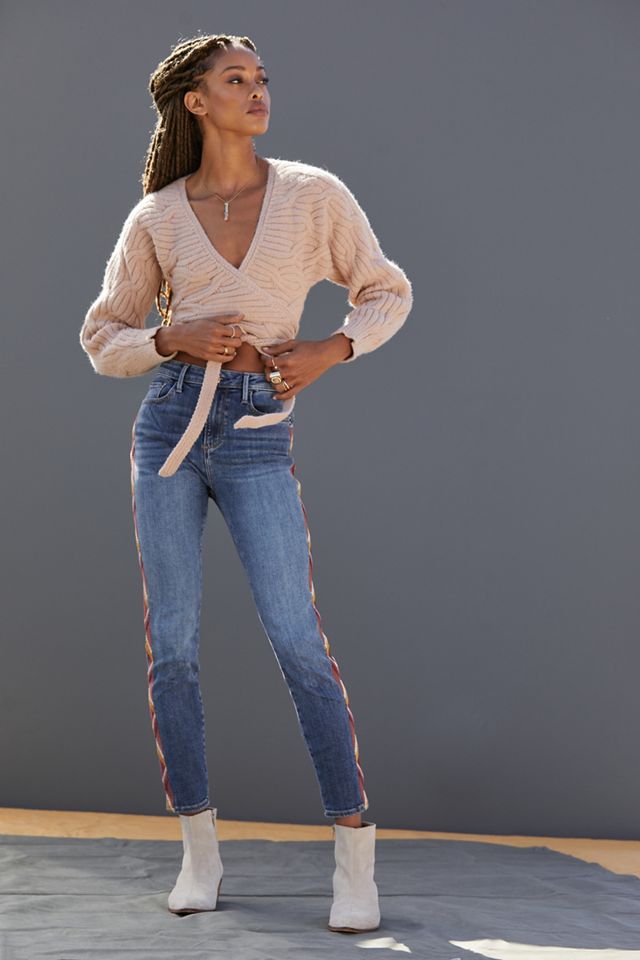Driftwood Jackie Embroidered Skinny Jeans #1