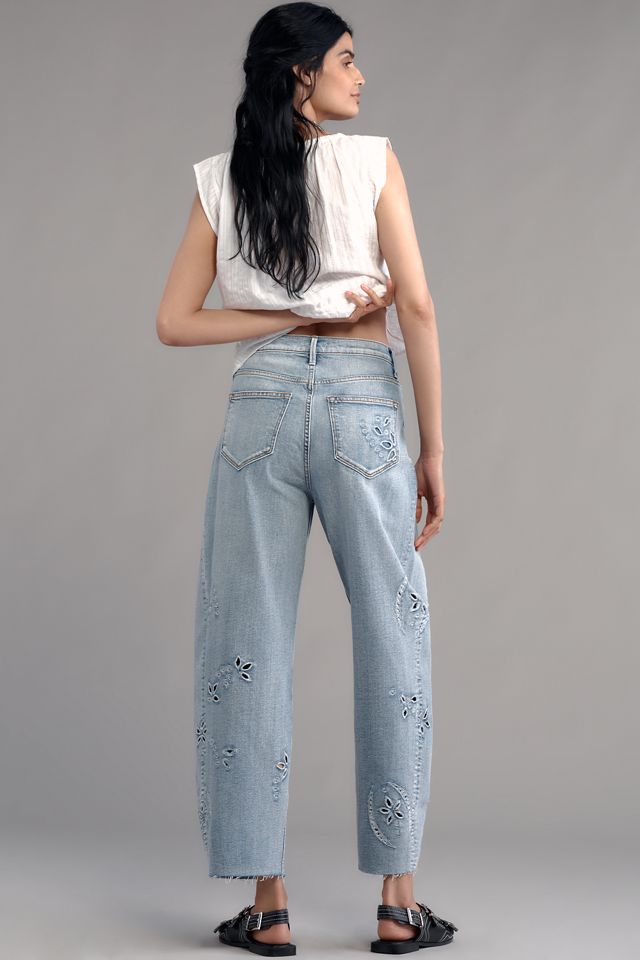Driftwood Parker High-Rise Barrel Jeans #3
