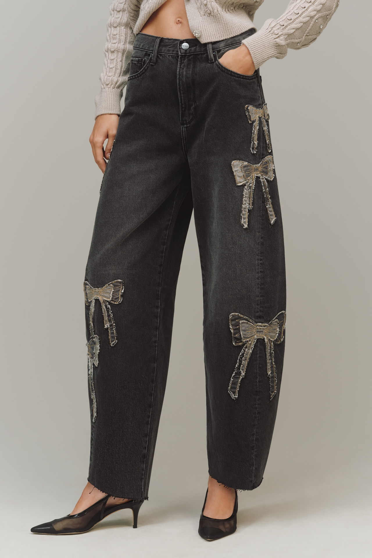 Driftwood Parker High-Rise Barrel Jeans