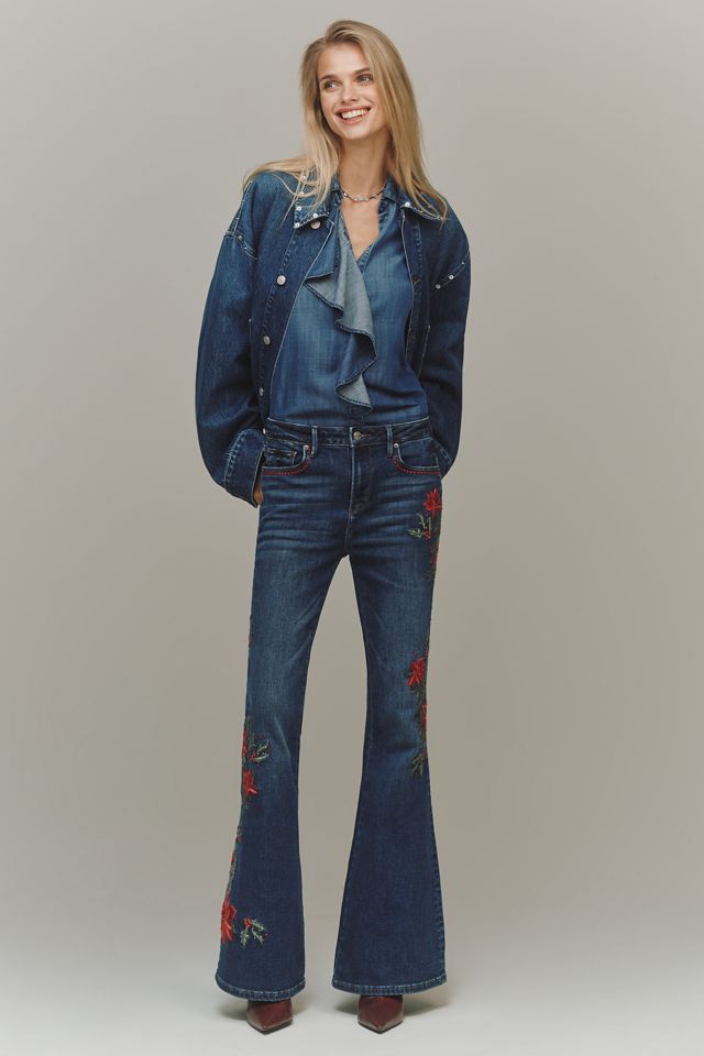 Driftwood Farrah High-Rise Bootleg Jeans #4