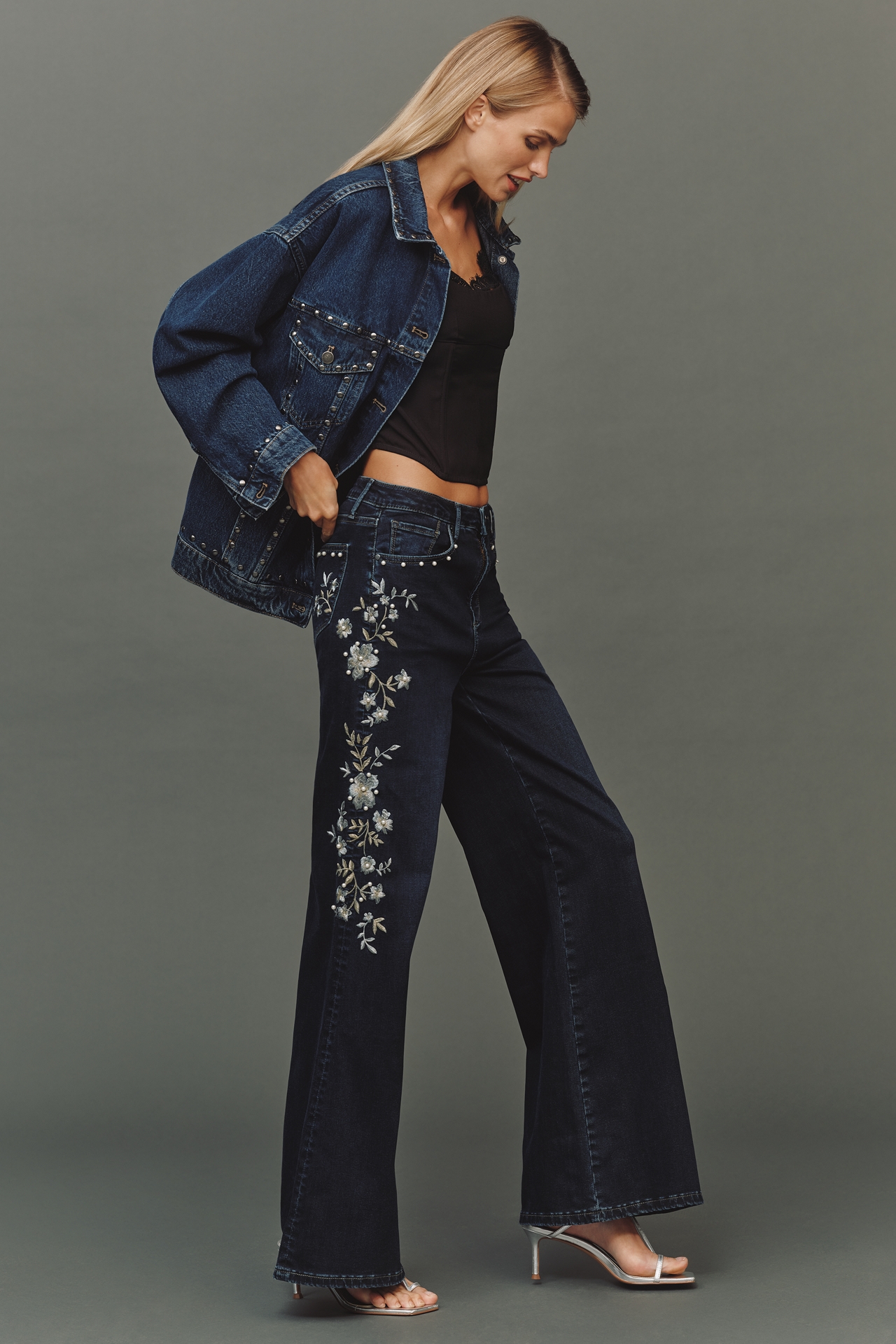 Driftwood Penelope High-Rise Wide-Leg Jeans