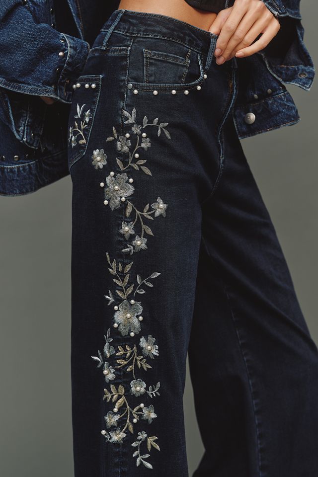 Driftwood Penelope High-Rise Wide-Leg Jeans #4