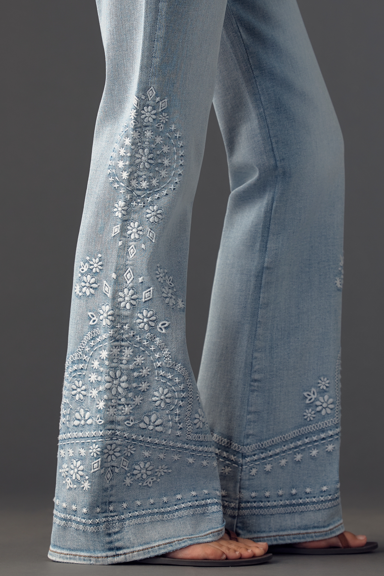 Driftwood Farrah High-Rise Flare Jeans