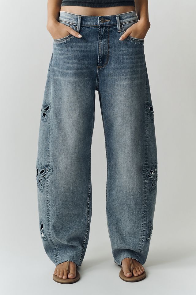 Driftwood Parker High-Rise Barrel Jeans #2