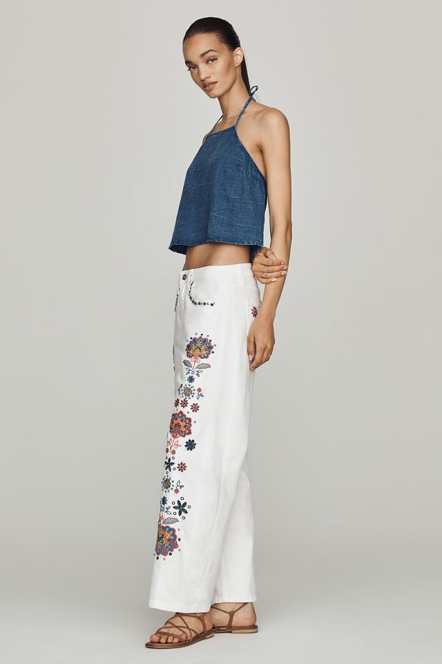 Driftwood Elaine High-Rise Barrel Jeans #4