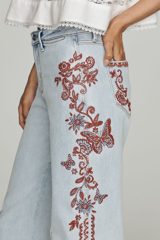Driftwood Pia Mid-Rise Wide-Leg Jeans #4