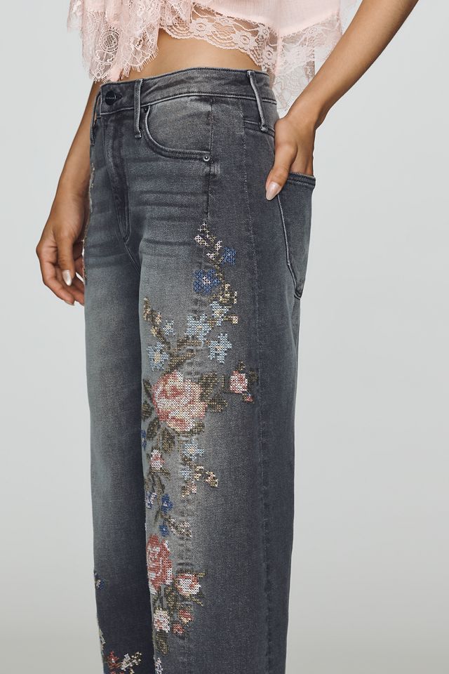 Driftwood Lucy High-Rise Tapered Barrel Jeans #3