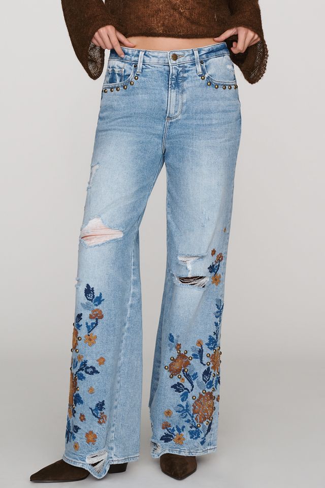 Driftwood Marlena High-Rise Wide-Leg Jeans #2