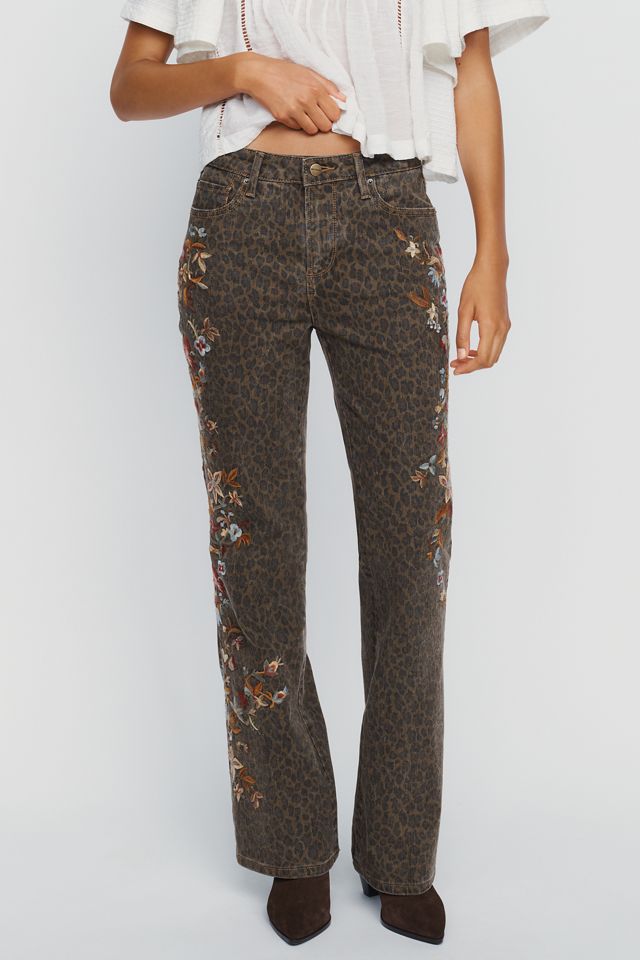 Driftwood Wyatt Mid-Rise Flare Jeans  #3
