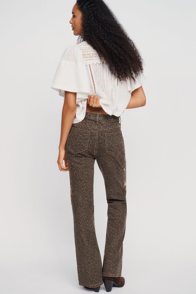 Driftwood Wyatt Mid-Rise Flare Jeans  #4