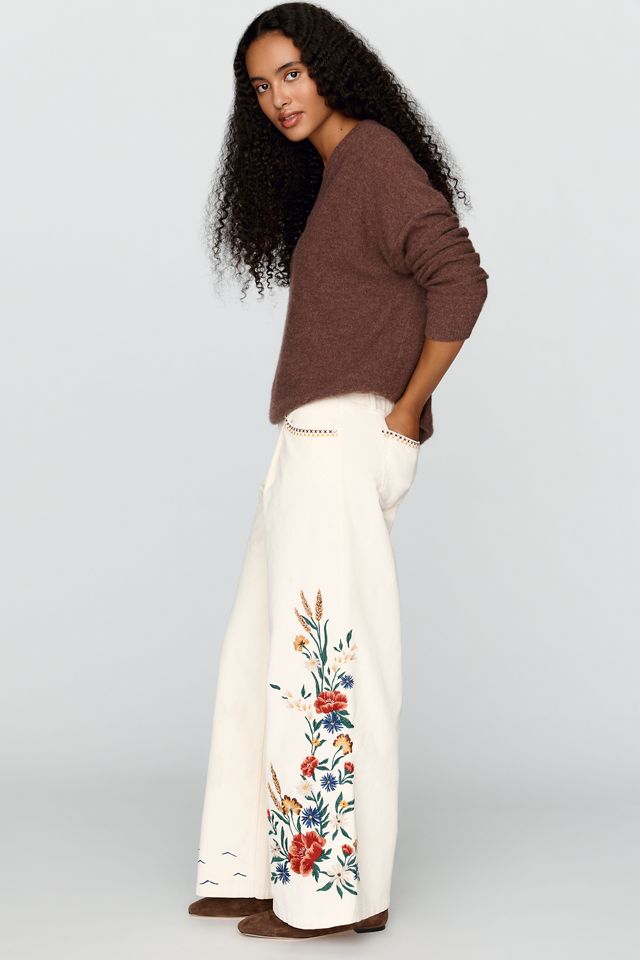Driftwood Eloise Mid-Rise Wide-Leg Jeans #2