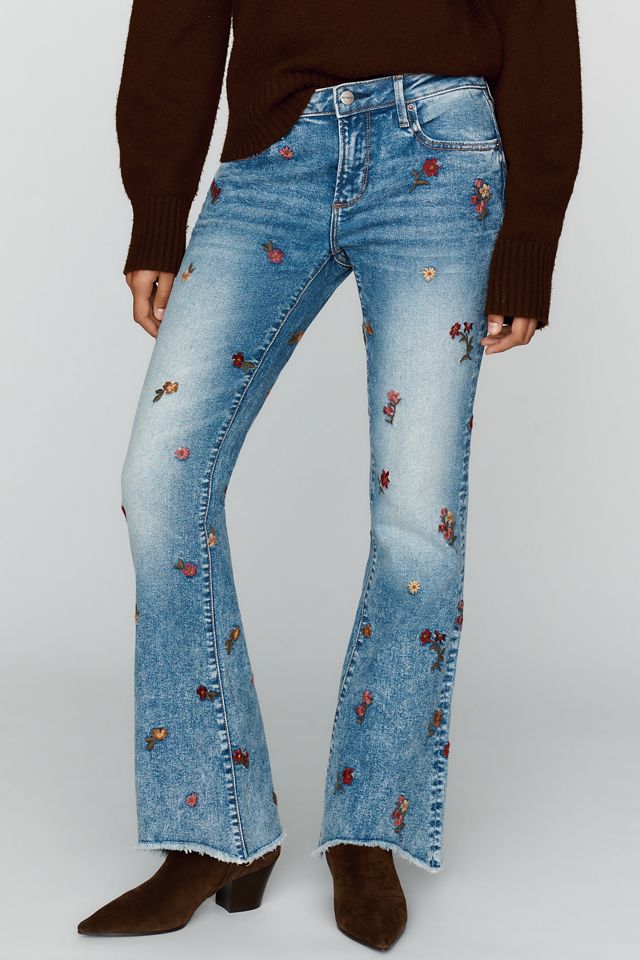 Driftwood Eva Low-Rise Bootcut Jeans  #1