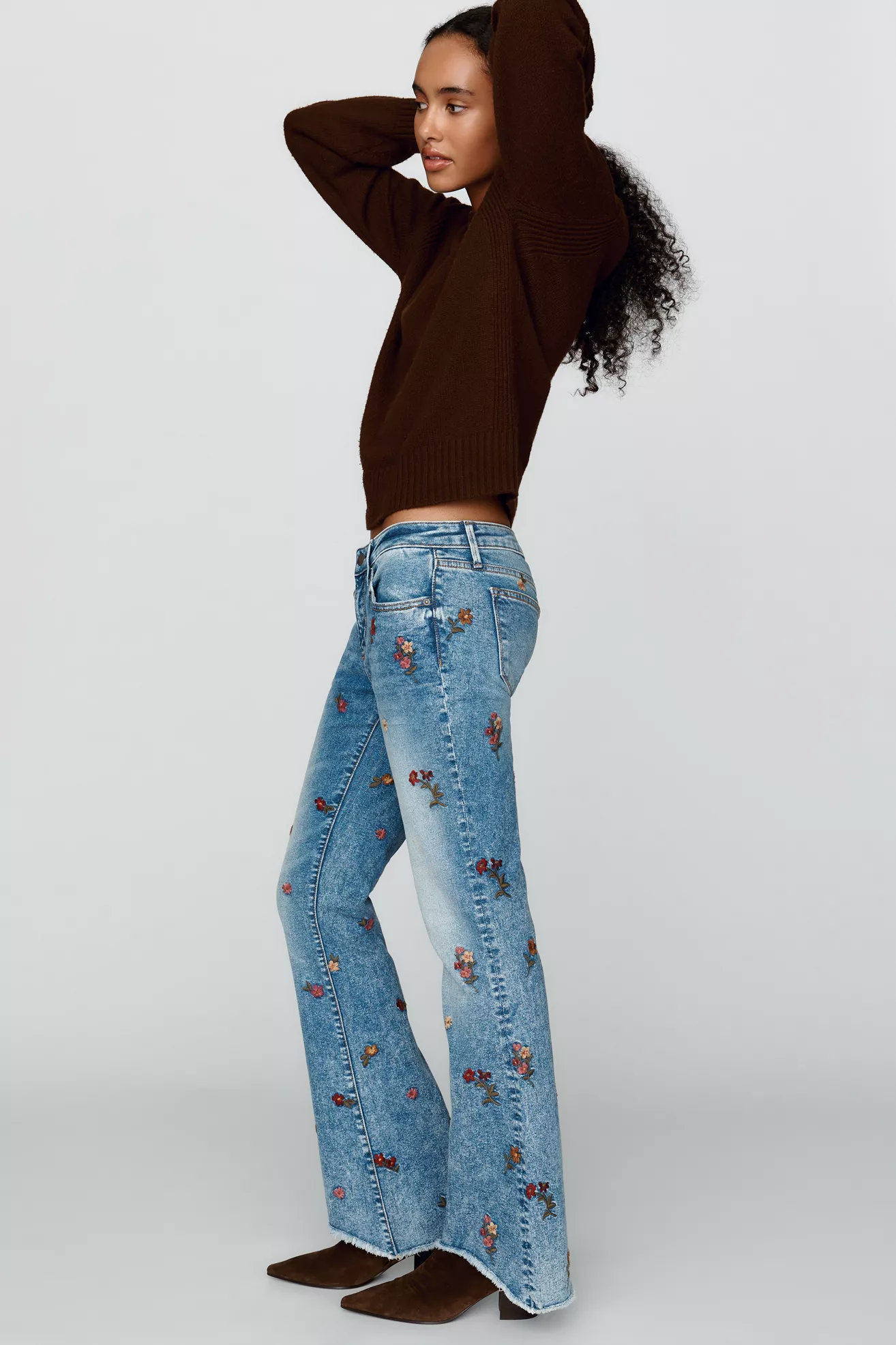 Driftwood Eva Low-Rise Bootcut Jeans