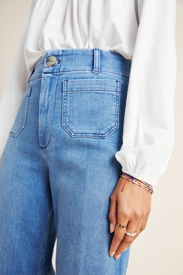 The Skipper Wide-Leg Jeans | Anthropologie