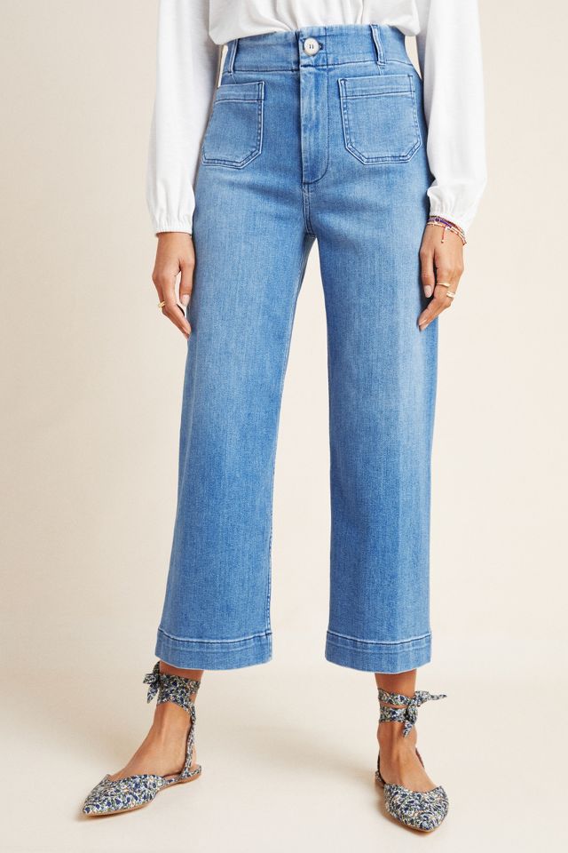 The Skipper Wide-Leg Jeans | Anthropologie