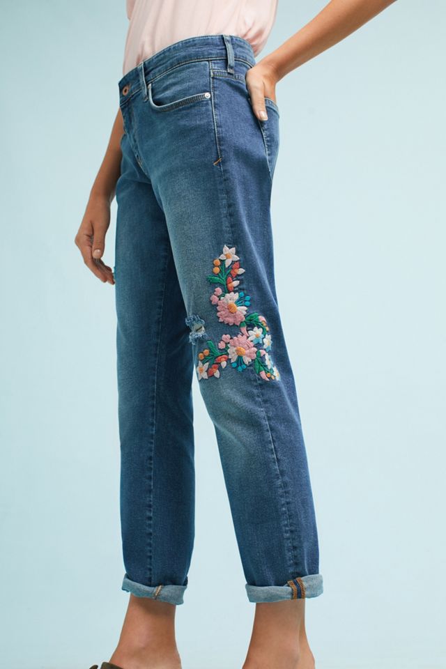 Pilcro Mid-Rise Slim Boyfriend Jeans #4