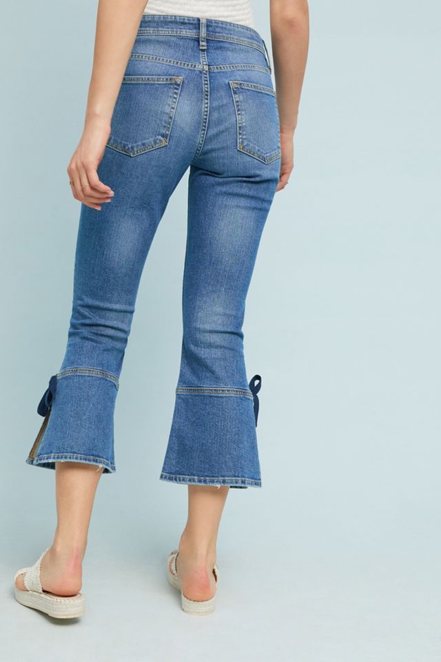 Pilcro High-Rise Cropped Flare Jeans #1