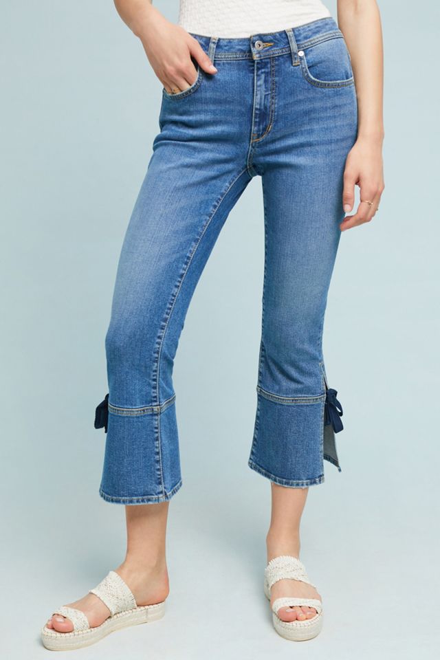 Pilcro High-Rise Cropped Flare Jeans #4