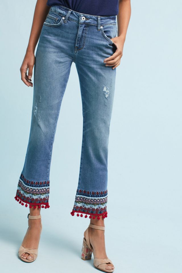 Pilcro Mid-Rise Bootcut Cropped Jeans #1